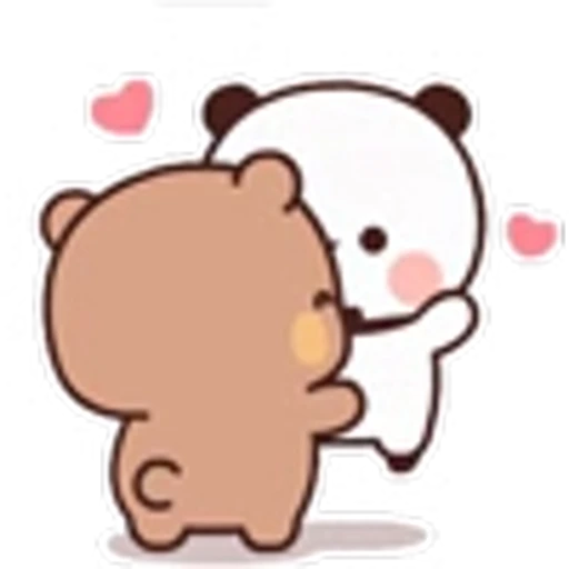 😊 Эмодзи «Kawaii Bubu and Dudu» для Telegram