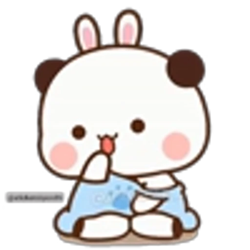 ⭐ Эмодзи «Kawaii Bubu and Dudu» для Telegram