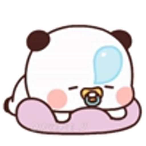 ⭐ Эмодзи «Kawaii Bubu and Dudu» для Telegram