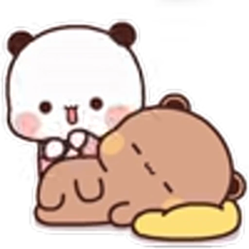 😊 Эмодзи «Kawaii Bubu and Dudu» для Telegram