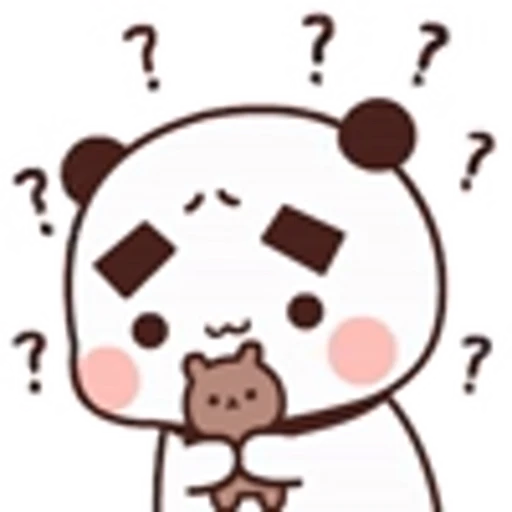 ⭐ Эмодзи «Kawaii Bubu and Dudu» для Telegram