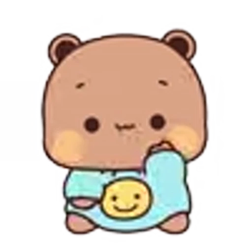 ⭐ Эмодзи «Kawaii Bubu and Dudu» для Telegram