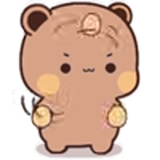 ⭐ Эмодзи «Kawaii Bubu and Dudu» для Telegram