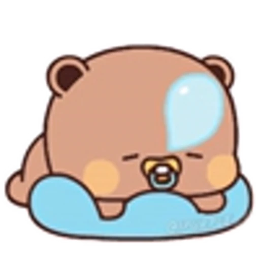 ⭐ Эмодзи «Kawaii Bubu and Dudu» для Telegram