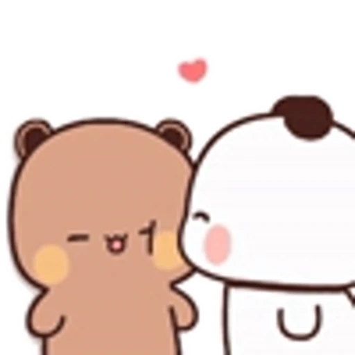 😊 Эмодзи «Kawaii Bubu and Dudu» для Telegram