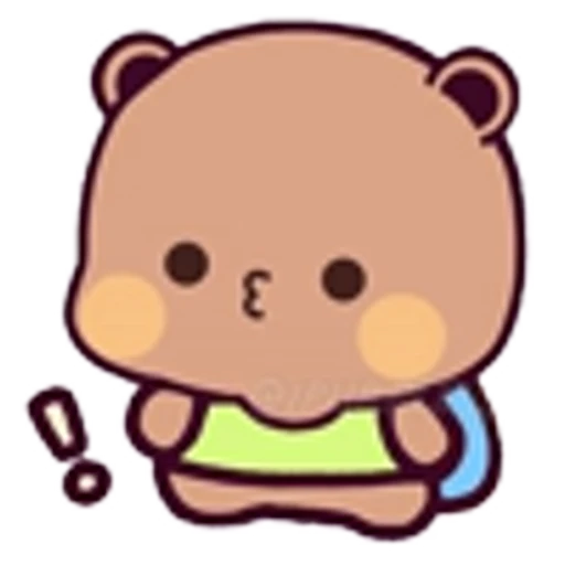 ⭐ Эмодзи «Kawaii Bubu and Dudu» для Telegram