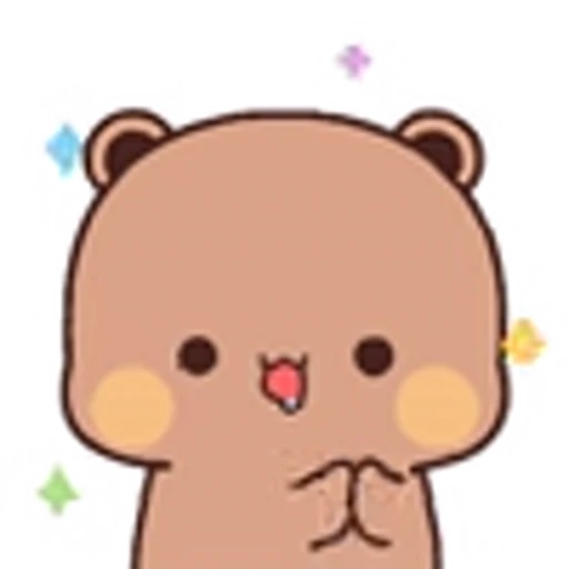 ⭐ Эмодзи «Kawaii Bubu and Dudu» для Telegram