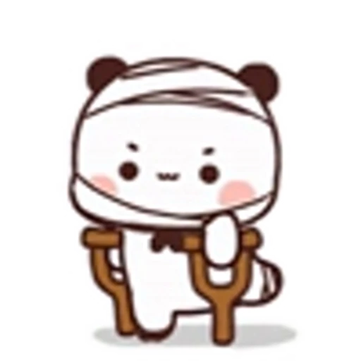⭐ Эмодзи «Kawaii Bubu and Dudu» для Telegram