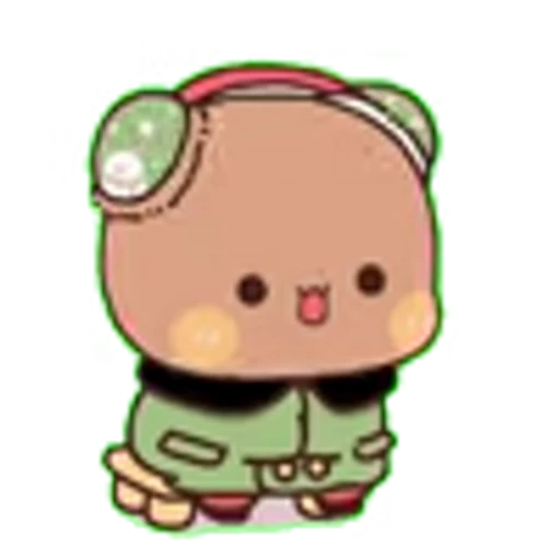 ⭐ Эмодзи «Kawaii Bubu and Dudu» для Telegram