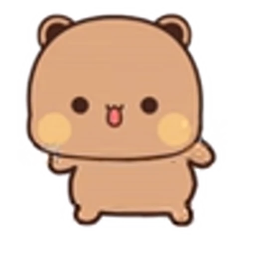 ⭐ Эмодзи «Kawaii Bubu and Dudu» для Telegram