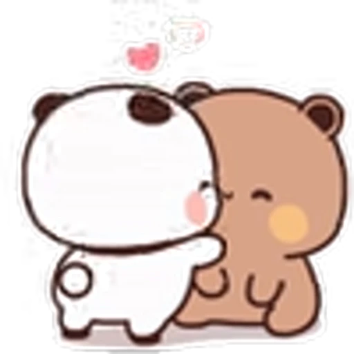 😊 Эмодзи «Kawaii Bubu and Dudu» для Telegram