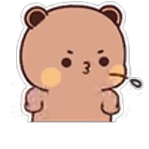 ⭐ Эмодзи «Kawaii Bubu and Dudu» для Telegram