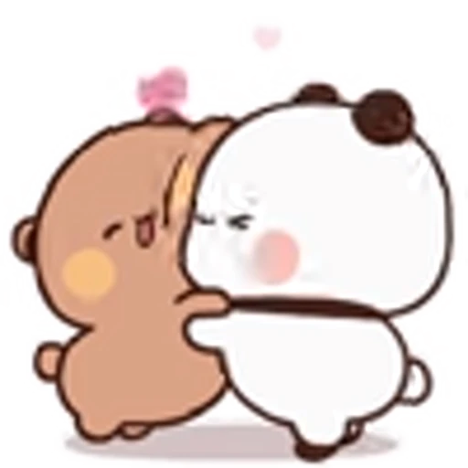 😊 Эмодзи «Kawaii Bubu and Dudu» для Telegram