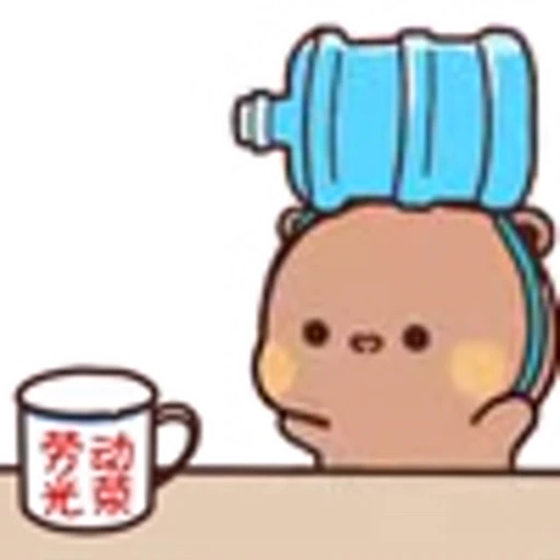 ⭐ Эмодзи «Kawaii Bubu and Dudu» для Telegram