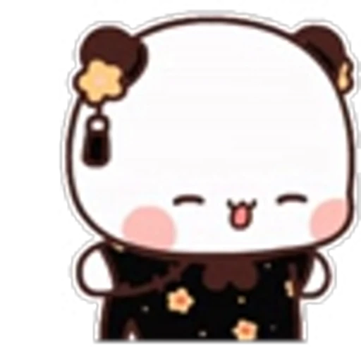 ⭐ Эмодзи «Kawaii Bubu and Dudu» для Telegram
