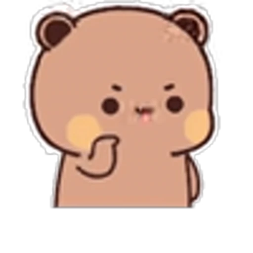 ⭐ Эмодзи «Kawaii Bubu and Dudu» для Telegram