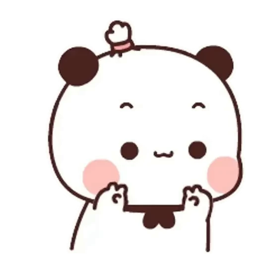 😝 Стикер «Bubu and Dudu 9» для Telegram