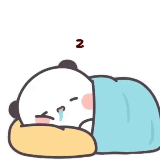 😴 Стикер «Bubu and Dudu 9» для Telegram