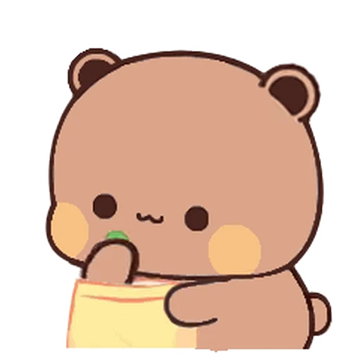 🥜 Стикер «Bubu and Dudu 11» для Telegram