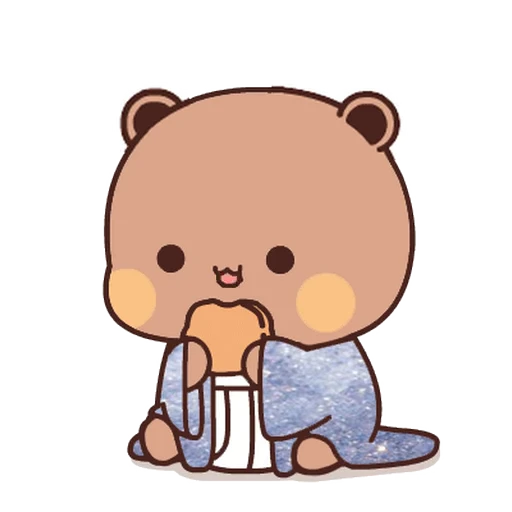 🍫 Стикер «Bubu and Dudu 11» для Telegram