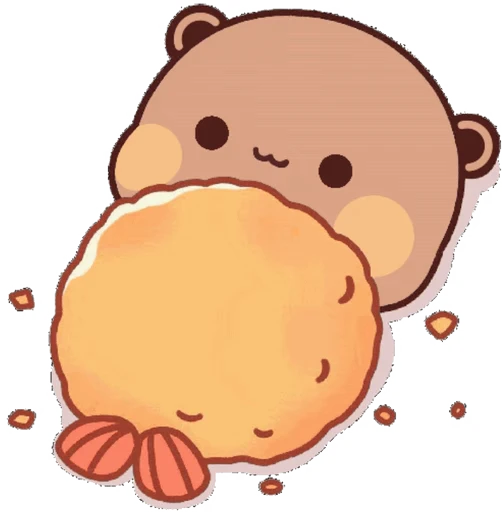 🐥 Стикер «Bubu and Dudu 11» для Telegram