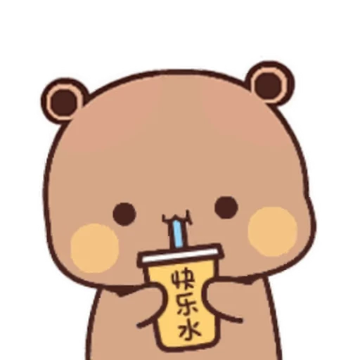 🍸 Стикер «Bubu and Dudu 11» для Telegram