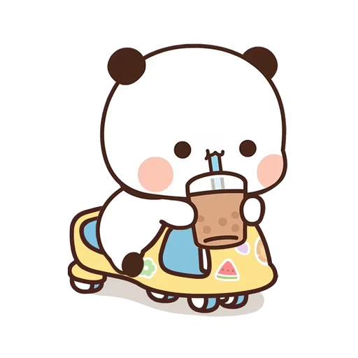🍹 Стикер «Bubu and Dudu 11» для Telegram