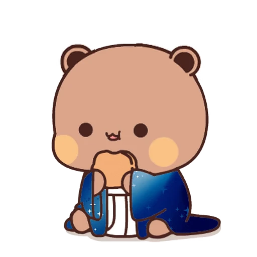 🍫 Стикер «Bubu and Dudu 11» для Telegram