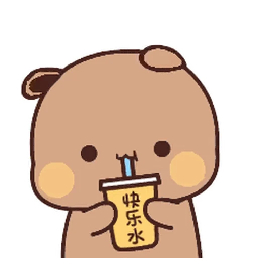 🍸 Стикер «Bubu and Dudu 11» для Telegram