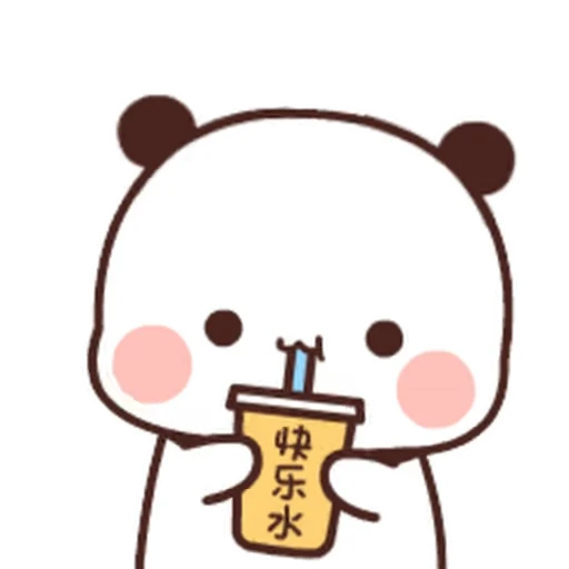 🍸 Стикер «Bubu and Dudu 11» для Telegram