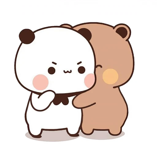 😌 Стикер «Bubu and Dudu 12» для Telegram