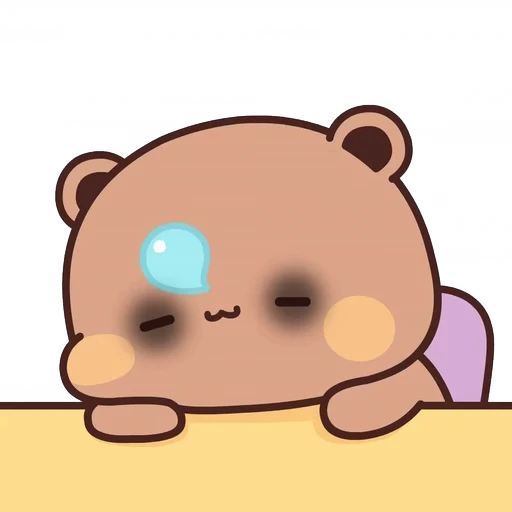 😴 Стикер «Bubu and Dudu 12» для Telegram