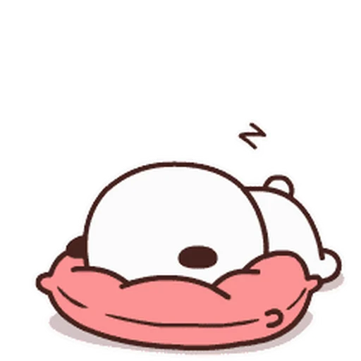 😴 Стикер «Bubu and Dudu 12» для Telegram