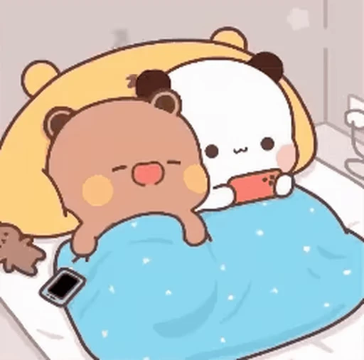 😴 Стикер «Bubu and Dudu 12» для Telegram