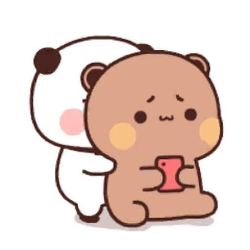😡 Стикер «Bubu and Dudu 12» для Telegram