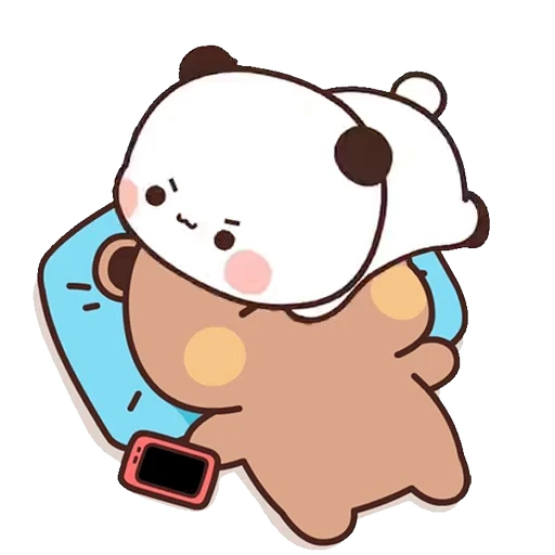 😴 Стикер «Bubu and Dudu 12» для Telegram
