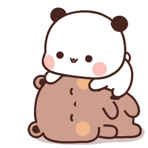 ❤️ Стикер «Bubu and Dudu 12» для Telegram