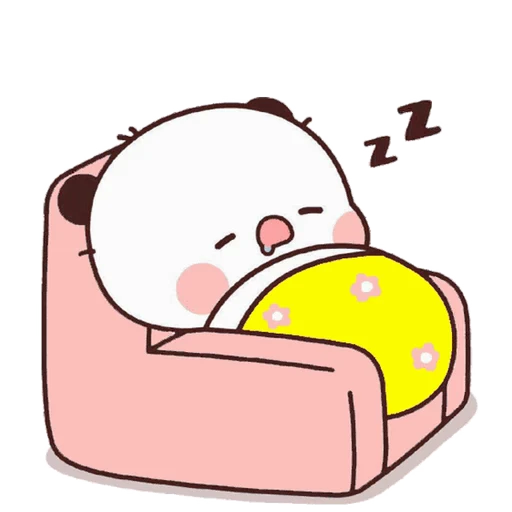 😴 Стикер «Bubu and Dudu 12» для Telegram