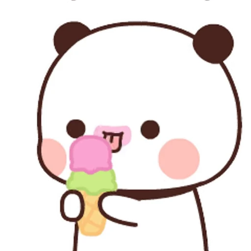 🍦 Стикер «Bubu and Dudu 16» для Telegram