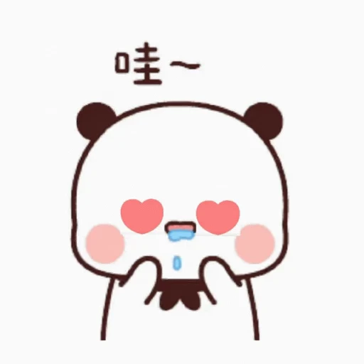 ❤️ Стикер «Bubu and Dudu 16» для Telegram