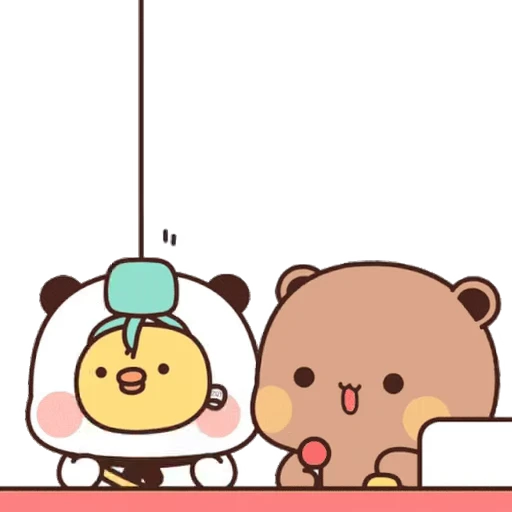 😄 Стикер «Bubu and Dudu 16» для Telegram