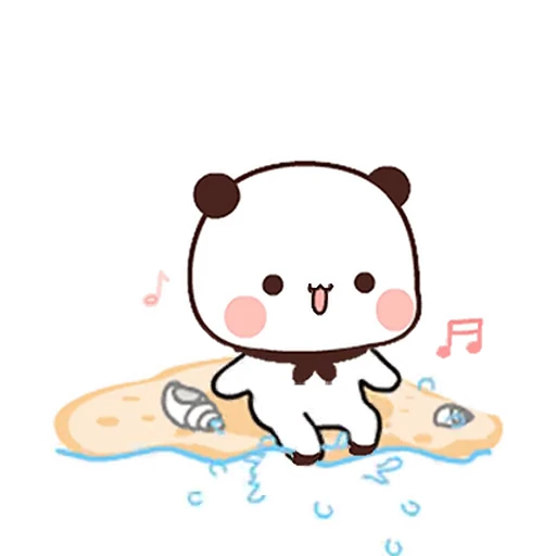 🏖 Стикер «Bubu and Dudu 16» для Telegram