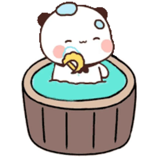 🛁 Стикер «Bubu and Dudu 16» для Telegram