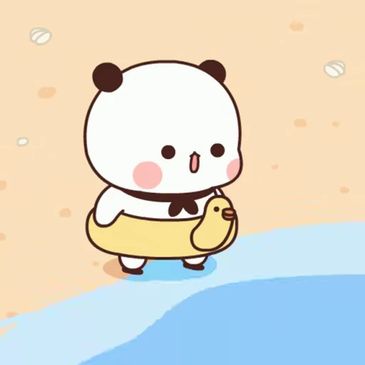 🏖 Стикер «Bubu and Dudu 16» для Telegram