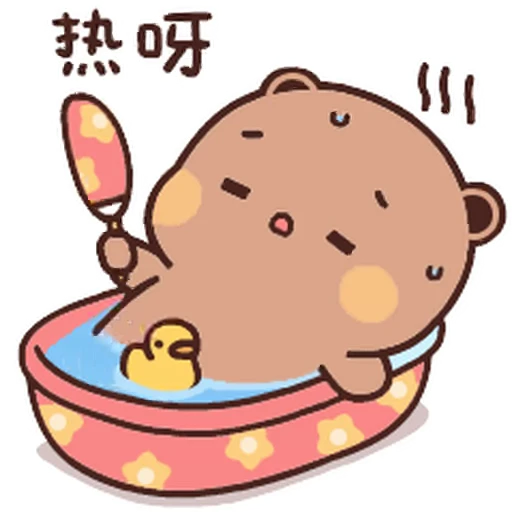 🥵 Стикер «Bubu and Dudu 16» для Telegram