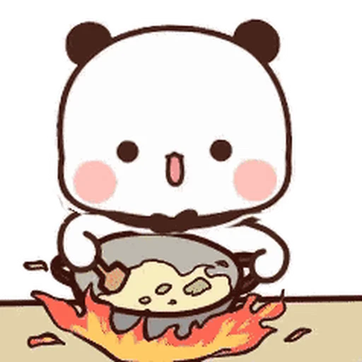 👩‍🍳 Стикер «Bubu and Dudu 16» для Telegram