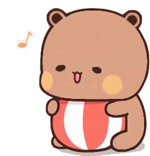🎵 Стикер «Bubu and Dudu 16» для Telegram