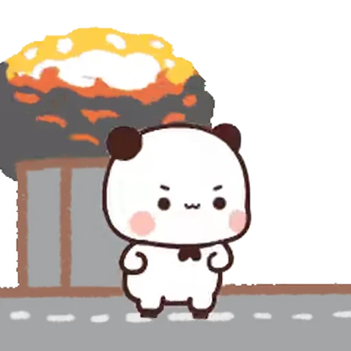 💥 Стикер «Bubu and Dudu 17» для Telegram