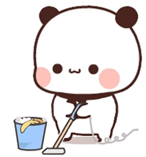 🧼 Стикер «Bubu and Dudu 17» для Telegram