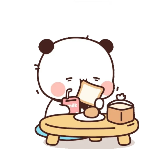 🥱 Стикер «Bubu and Dudu 17» для Telegram